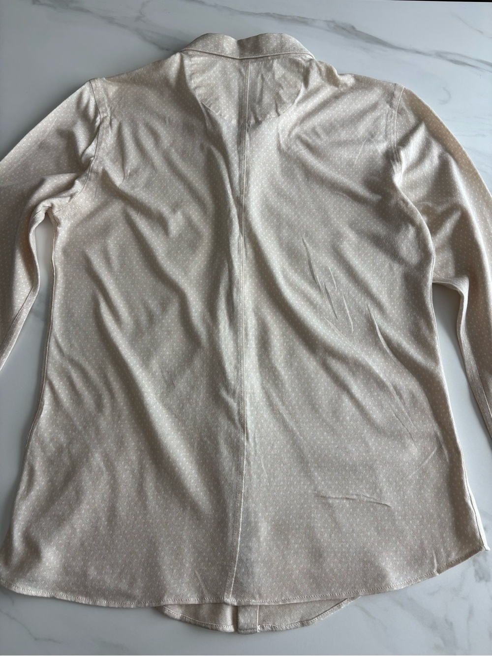 Mastai Ferretti slim fit polka dot jersey shirt sz M - Picture 3 of 9